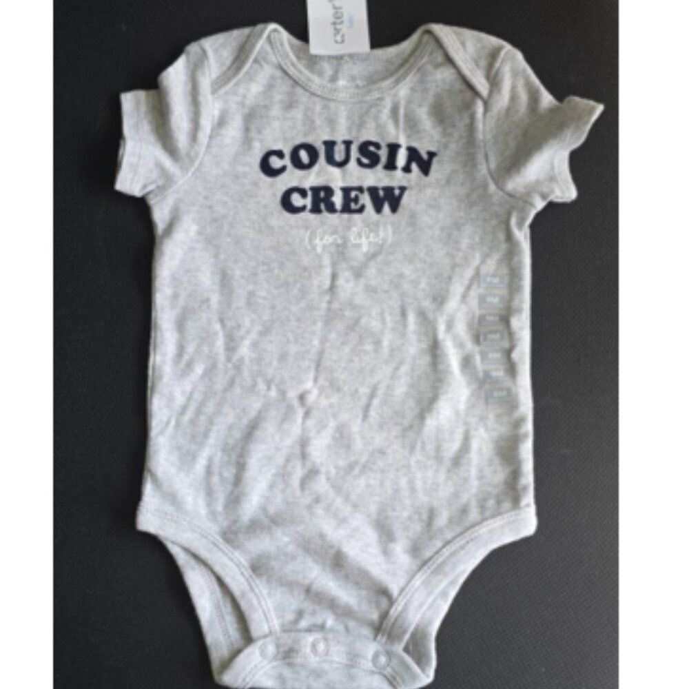 Carter's Baby Cousin Crew Short-Sleeve Bodysuit